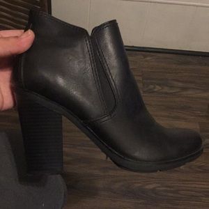 Black ankle boots a.n.a brand. Size 10M.